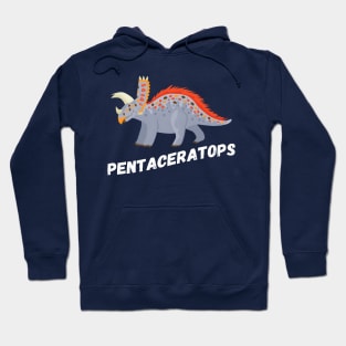 Fun Pentaceratops Dinosaur Design Hoodie